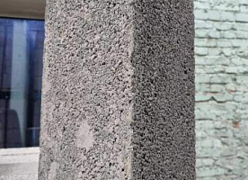 Стеновой полнотелый блок из керамзита от производителя